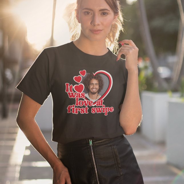 Camiseta Foto divertida del corazón enamorado  (Subido por el creador)