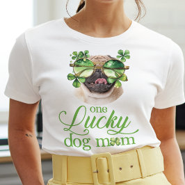 Camiseta Foto divertida del Personalizado de mamá de perro
