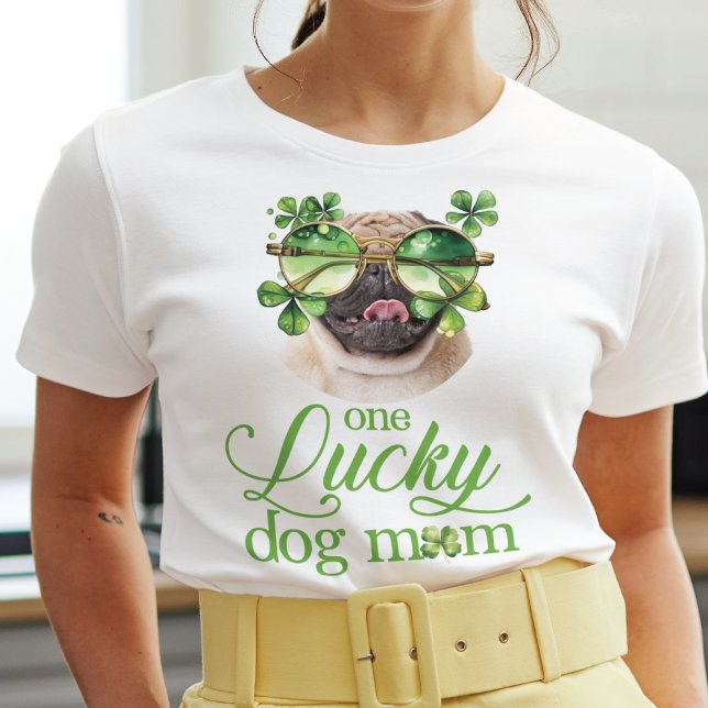 Camiseta Foto divertida del Personalizado de mamá de perro  (Subido por el creador)
