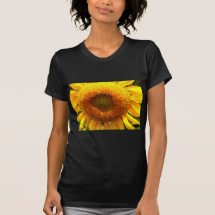 Camiseta Foto gigante de girasol de mamut amarillo