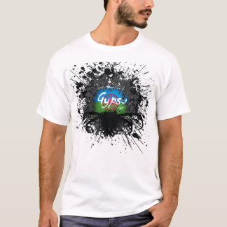 Camiseta Foto gitana de la salpicadura - modificada para