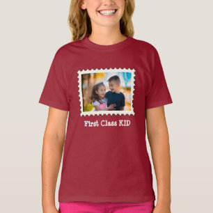 Camiseta Foto horizontal del mejor personalizado de niños d