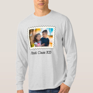 Camiseta Foto horizontal del mejor personalizado de niños d