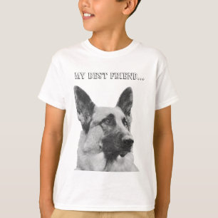 Camiseta Foto magnífica del pastor alemán