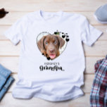 Camiseta Foto Mascota de Dog GRANDPA Personalizada de Perro<br><div class="desc">Abuelo de perro... Sorprende a tu abuelo perro favorito este Día del Padre, a Navidades o su cumpleaños con esta camiseta de fotos de un personalizado super lindo mascota. Personalizar esta camiseta del abuelo de perro con las fotos favoritas de tu perro, y nombre. ¡Esta camiseta del abuelo del perro...</div>