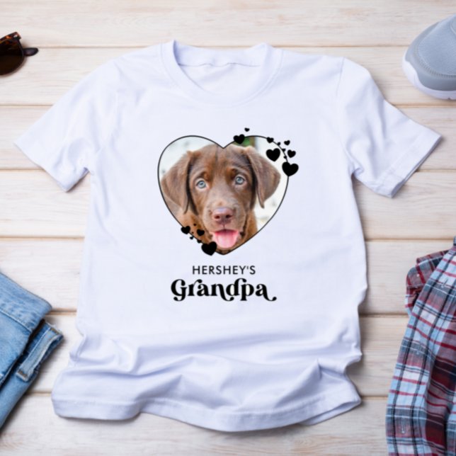Camiseta Foto Mascota de Dog GRANDPA Personalizada de Perro (Subido por el creador)