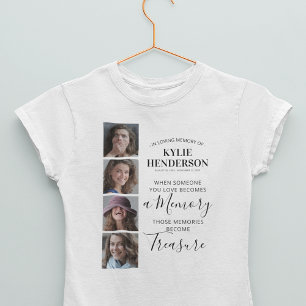 Camiseta Foto Memorial En Memoria Amorosa