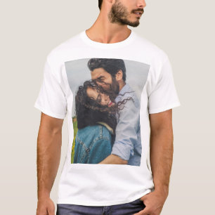 Camiseta Foto Minimalista moderna personalizada