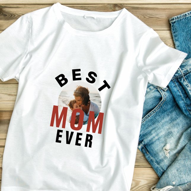 Camiseta Foto moderna del Día de la Madre (Subido por el creador)