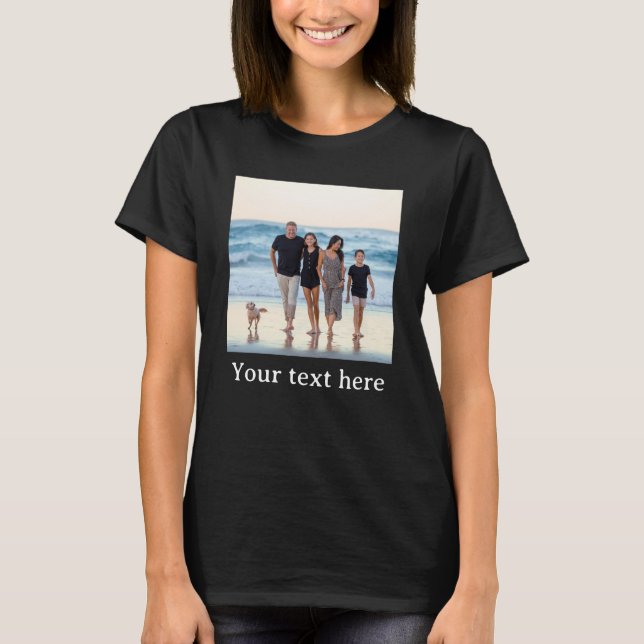 Camiseta foto personalizada  (Anverso)