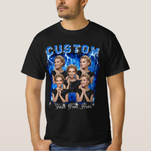 Camiseta Foto personalizada Bootleg Rap de los 90