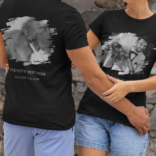 Camiseta Foto personalizada con efecto brushed 2
