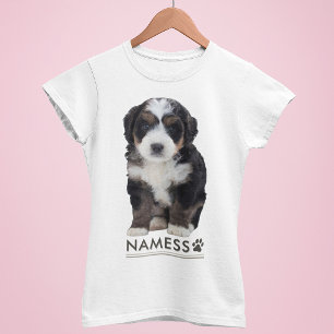Camiseta Foto personalizada con el nombre de tu perro