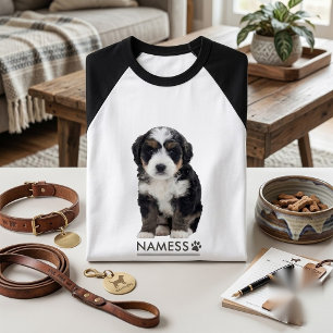 Camiseta Foto personalizada con el nombre de tu perro