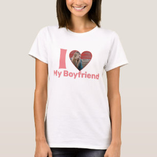 Camiseta Foto personalizada con forma de Corazón de San Val