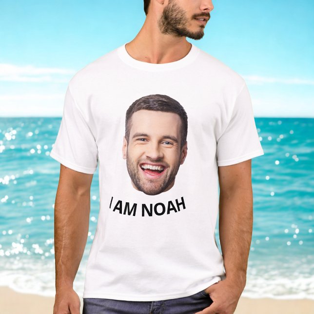 Camiseta Foto Personalizada de Cara Cumpleaños Fiesta Combi (Subido por el creador)