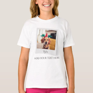 Camiseta Foto personalizada de festividades de Navidades ma