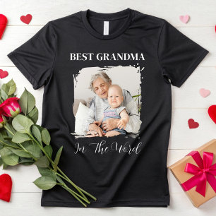 Camiseta Foto Personalizada de la Abuela Regalo Personaliza