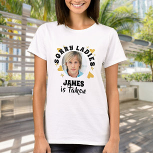 Camiseta Foto personalizada de la cara del novio para despe