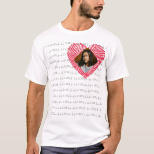 Camiseta Foto personalizada de LOVE