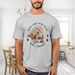 Camiseta Foto personalizada de Mascota lindo, mejor papá de<br><div class="desc">Mejor Papá Perro... Sorprenda a su papá perro favorito este Día del Padre con esta camiseta de fotos de personalizado super adorable. Personalizar esta camiseta de papá de perro con la foto favorita de tu perro, y nombre. Esta camisa de papá de perro es imprescindible para los amantes del perro...</div>