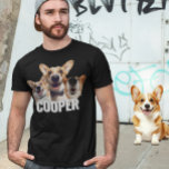 Camiseta Foto personalizada de mascota Personalizado de per<br><div class="desc">Este diseño puede ser personalizado en el área proporcionada cambiando la foto y/o el texto. O puede personalizarse haciendo clic en Personalizar esta plantilla y, a continuación, eligiendo la opción de hacer clic en el personalizar y eliminando o cambiando el color del fondo, agregando texto, cambiando el color o estilo...</div>