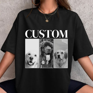 Camiseta Foto personalizada de perro gato mascota personali