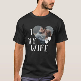 Camiseta Foto personalizada de San Valentín Personalizado d