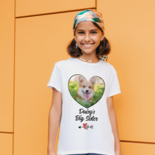 Camiseta Foto personalizada de T-Shirt de Dog big brother