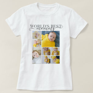 Camiseta Foto personalizada y Collage de fotos de texto 8