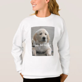 Camiseta Foto personalizada y nombre del perro del golden