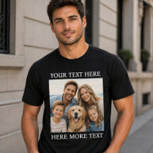 Foto personalizada y texto o nombre elegante serif