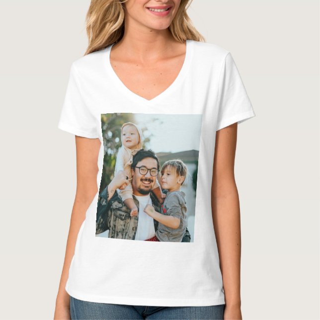 Camiseta Foto personalizado (Anverso)