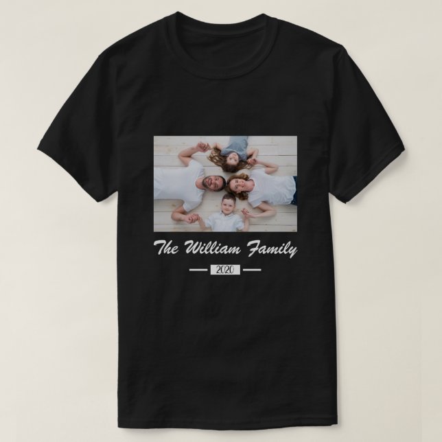 Camiseta Foto personalizado (Diseño del anverso)