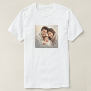 Camiseta Foto personalizado (Añadir su propia foto y/o text
