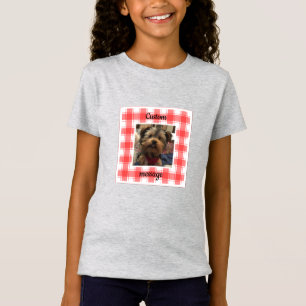 Camiseta Foto personalizado: comida para granja de campo ro