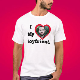 Camiseta Foto Personalizado personalizada de Bae que amo a