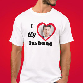 Camiseta Foto Personalizado personalizada de Bae que amo a