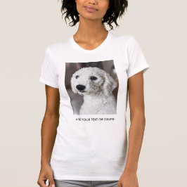 Camiseta Foto personalizado y texto personalizado