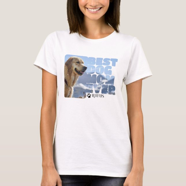 Camiseta Foto personalizado Y Texto Personalizado Mejor Mad (Anverso)
