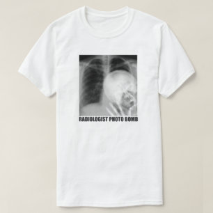 CAMISETA FOTO RADIOLOGISTA BOMBA