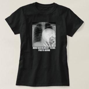 CAMISETA FOTO RADIOLOGISTA BOMBA