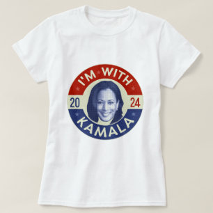 Camiseta Foto retro del presidente demócrata Kamala Harris 