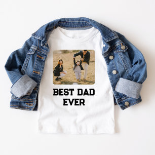 Camiseta Foto simple: regalo del día del padre para el mejo