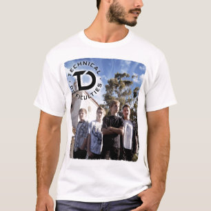 Camiseta Foto técnica de la banda de las dificultades