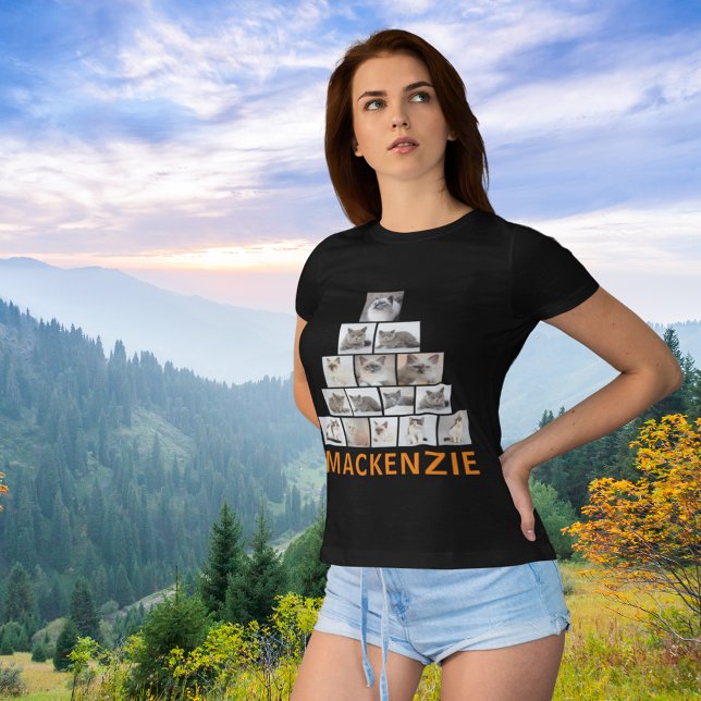 Camiseta Foto universitaria personalizada Mujeres divertida (Subido por el creador)