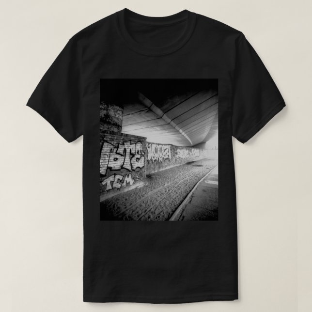 CAMISETA FOTO URBANA DE LONDRES: BAJO EL VOLANTE OCCIDENTAL (Diseño del anverso)