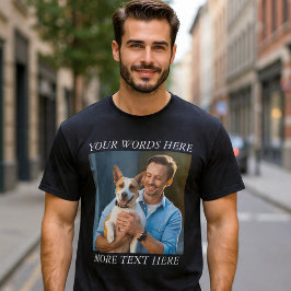 Camiseta Foto y mensaje personalizados