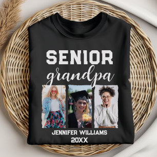Camiseta Foto y nombre de la graduación del abuelo personal