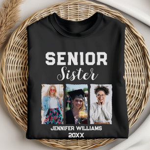 Camiseta Foto y nombre de personalizado de graduación de he